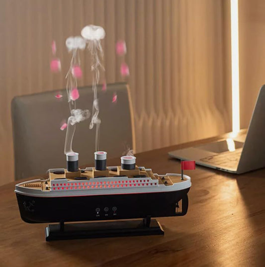 Titanic Steam Ship Design Humidifier Diffuser for Home